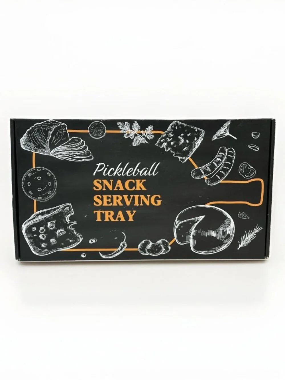 🏓 NEW Pickleball Paddle Snack Tray & Charcuterie Serving Set